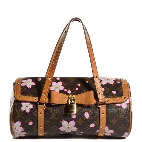 louis vuitton monogram cherry blossom purse|louis vuitton cherry blossom papillon.